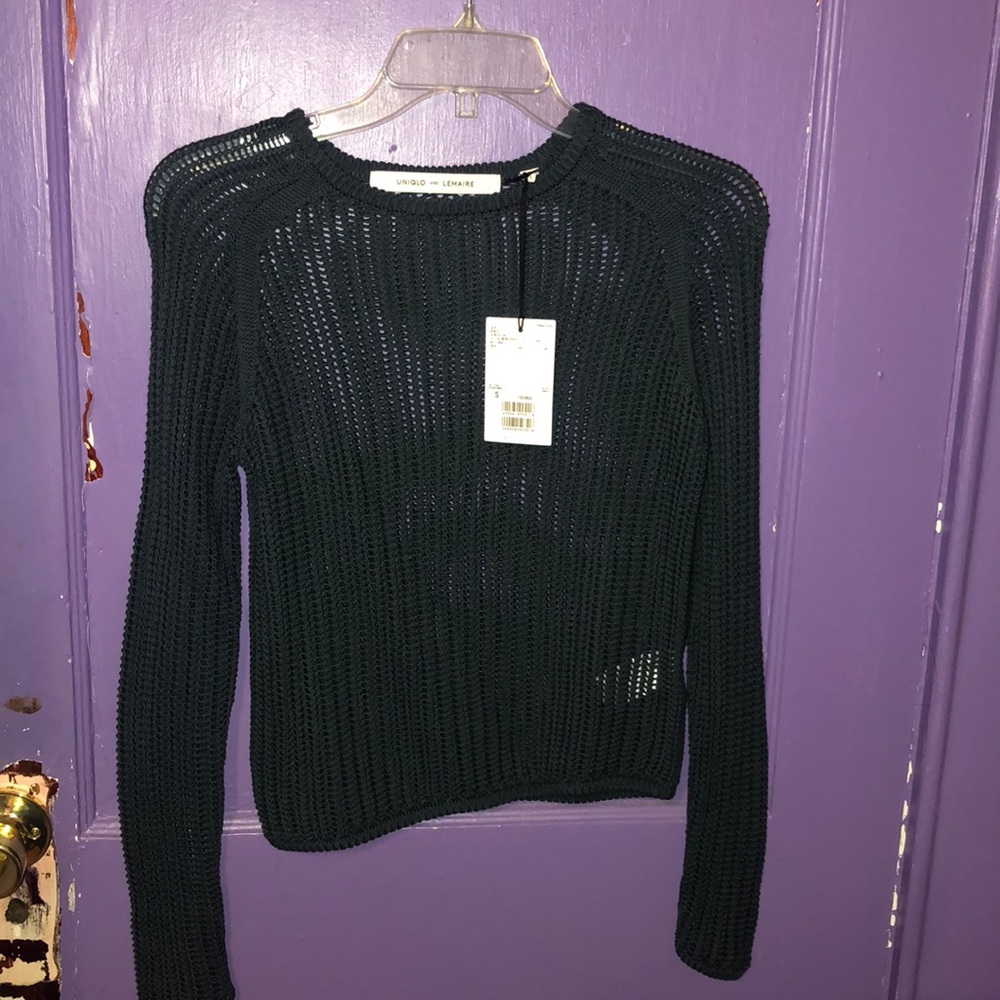 Uniqlo and lemarie knitted winter shirt